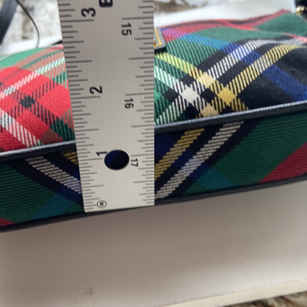 Dooney & Bourke Tartan Plaid Mini Crossbody, Excellent Condition, Fun little bag - Picture 8 of 10